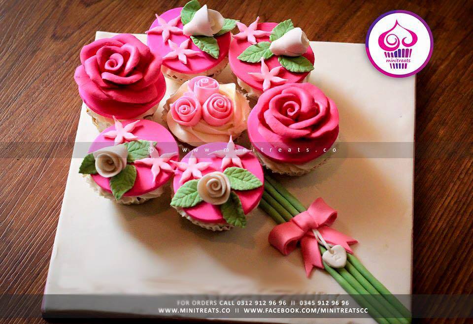 Bouquet Cupcakes