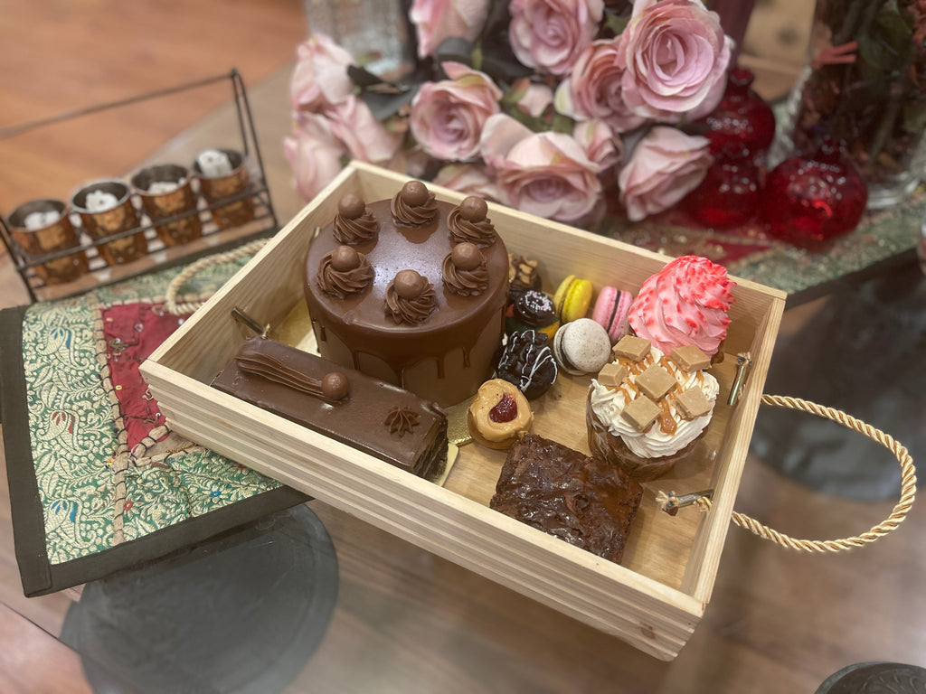 Dessert Tray - Gold