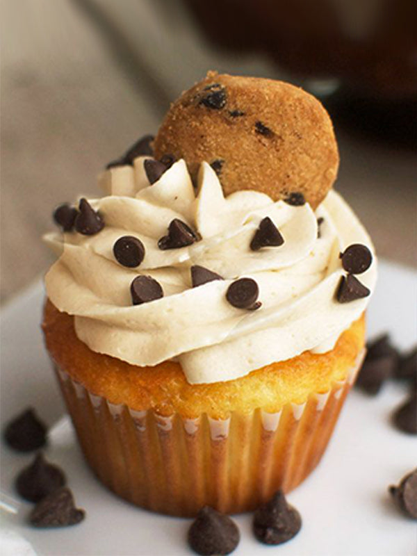 Vanilla Chocolate Chip Cupcake